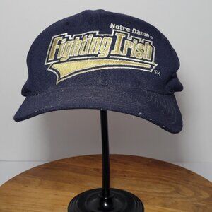 Starter Notre Dame Fighting Irish Navy Blue and Gold Baseball Hat Size 7 - 7 3/4
